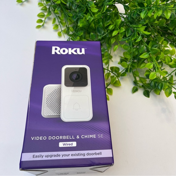 Roku Cameras, Photo & Video Roku Video Doorbell Chime Smart Home
